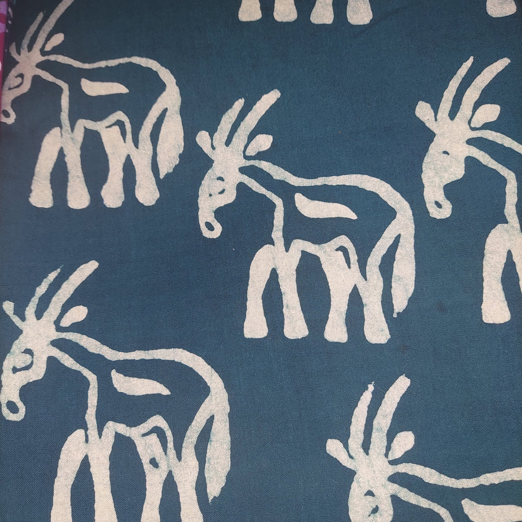 Tanzania Batik Handmade Fabric - 4 yards - TF68