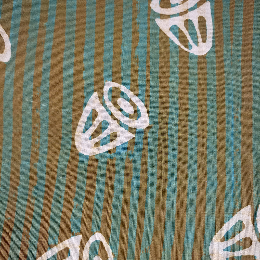 Tanzania Batik Handmade Fabric - 4 yards - TF44