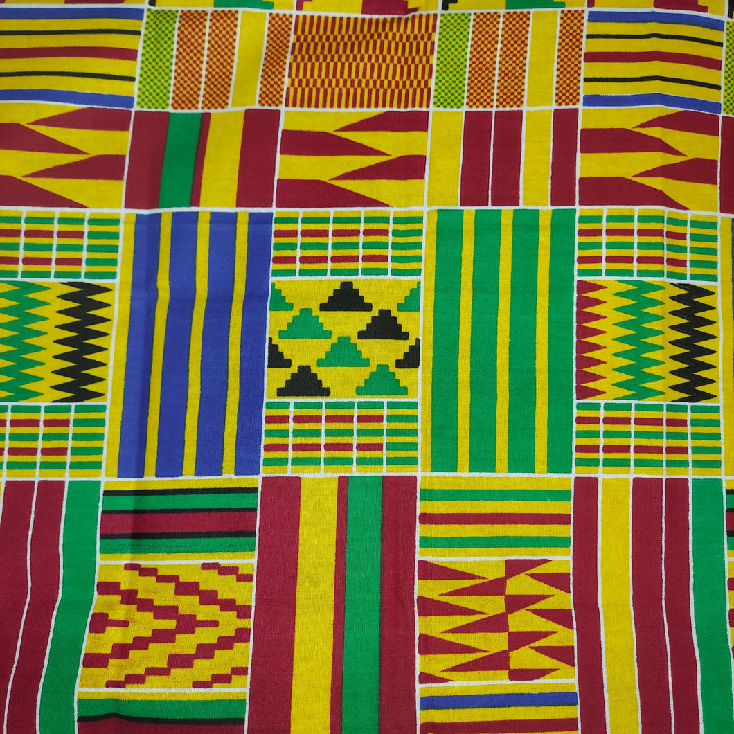 Fat Quarter African Prints - 18 x 22 inches - FQ03